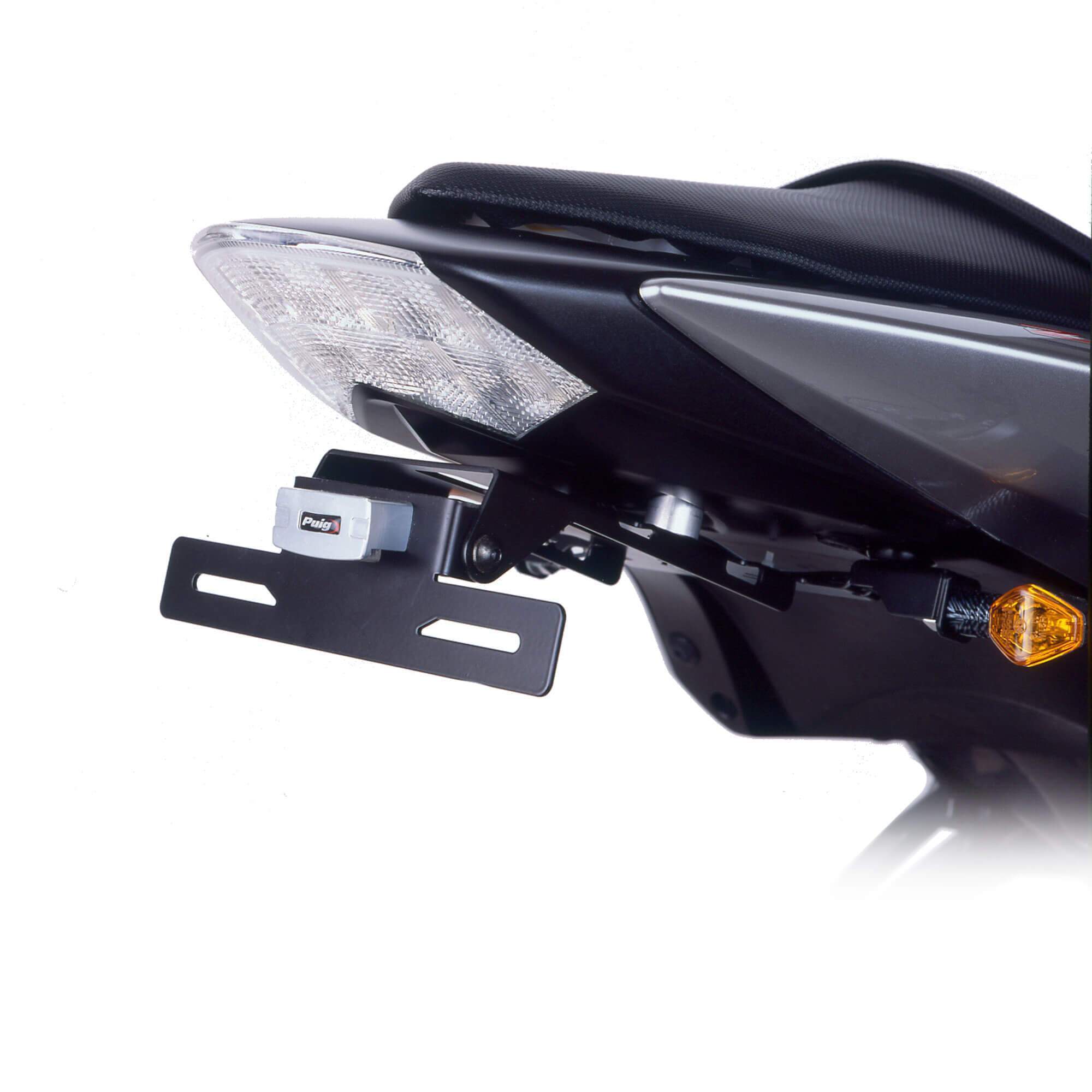 Puig Tail Tidy | Matte Black | Kawasaki Z 750 R 2011>2012-Tail Tidies-Pyramid Motorcycle Accessories