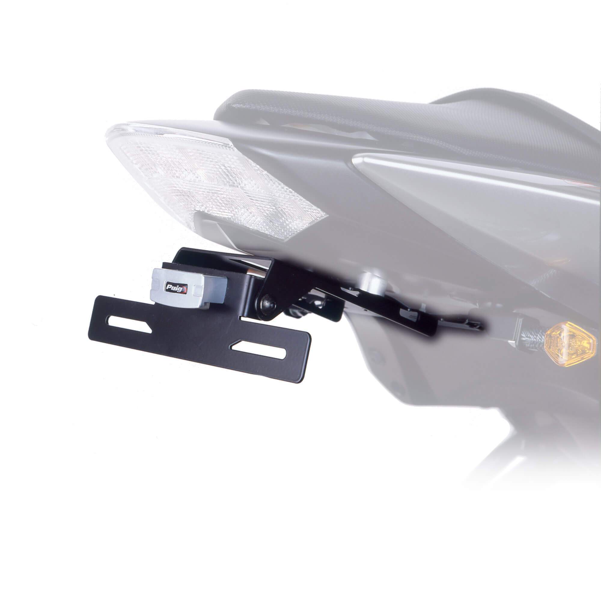 Puig Tail Tidy | Matte Black | Kawasaki Z 750 R 2011>2012-Tail Tidies-Pyramid Motorcycle Accessories