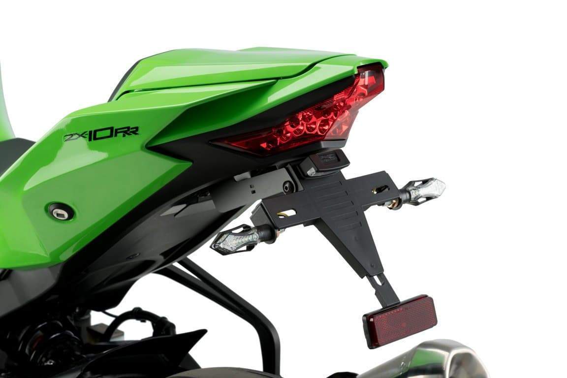 Puig Tail Tidy | Matte Black | Kawasaki ZX-10R 2021>Current-M20535N-Tail Tidies-Pyramid Motorcycle Accessories