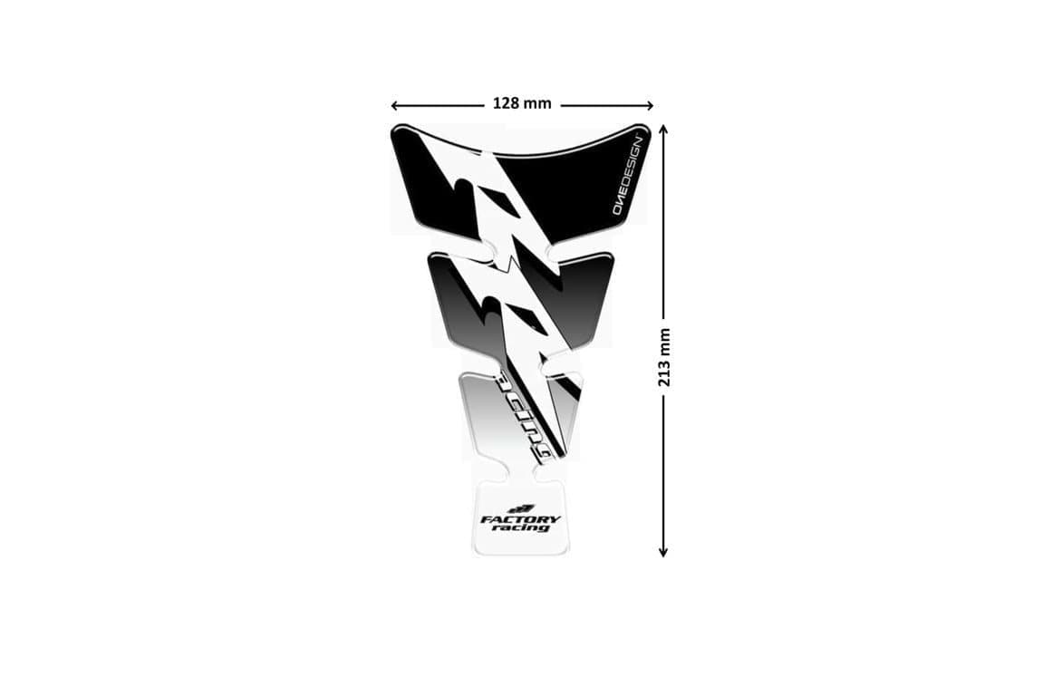 Puig Tank Pad | Black-Tank Protection-Pyramid Motorcycle Accessories