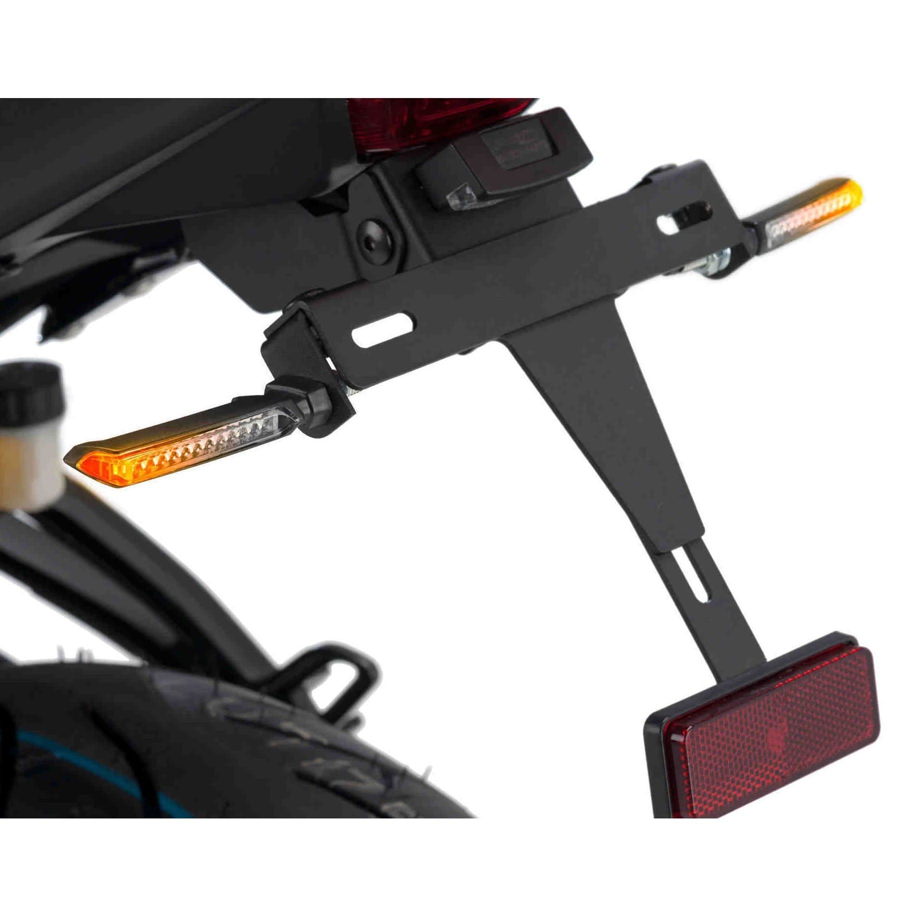 Puig Thin Sequential Indicators | Orange LED/Matte Black Facia -  Shop name