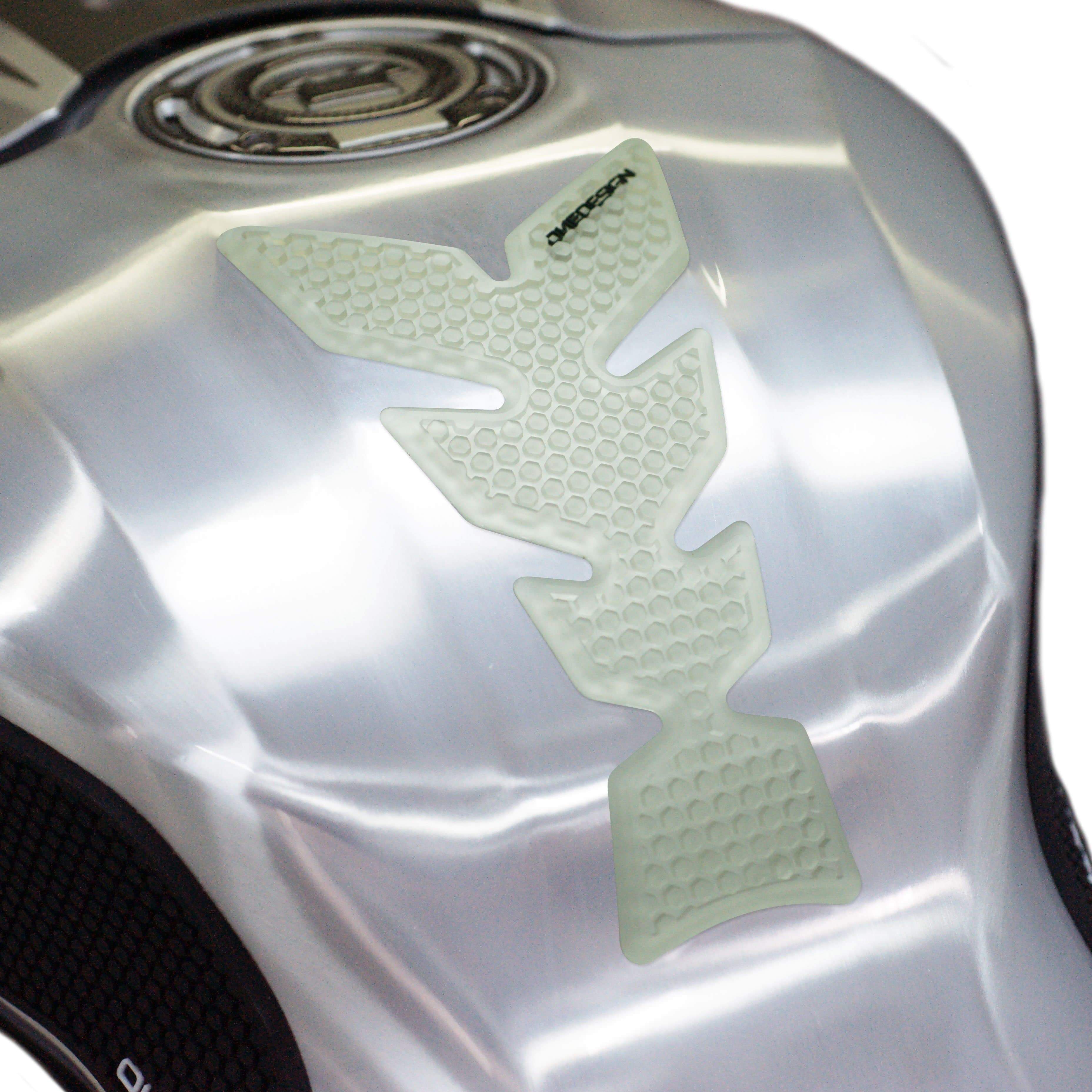 Puig Tire Tank Pad | Clear-M9939W-Tank Protection-Pyramid Motorcycle Accessories