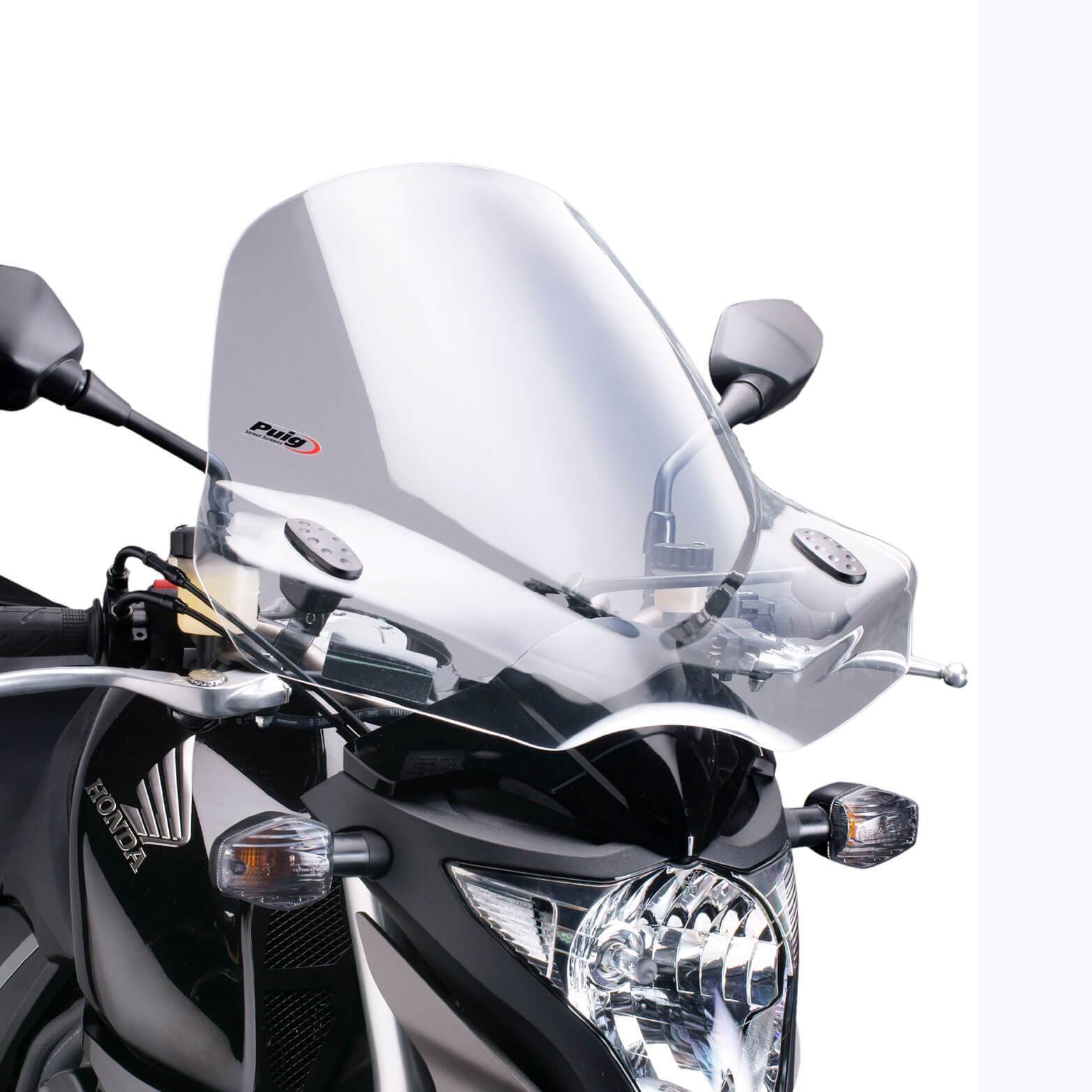 Puig Touring 2 Screen | Clear | Ducati Hypermotard 939 SP 2016>2020-Screens-Pyramid Motorcycle Accessories