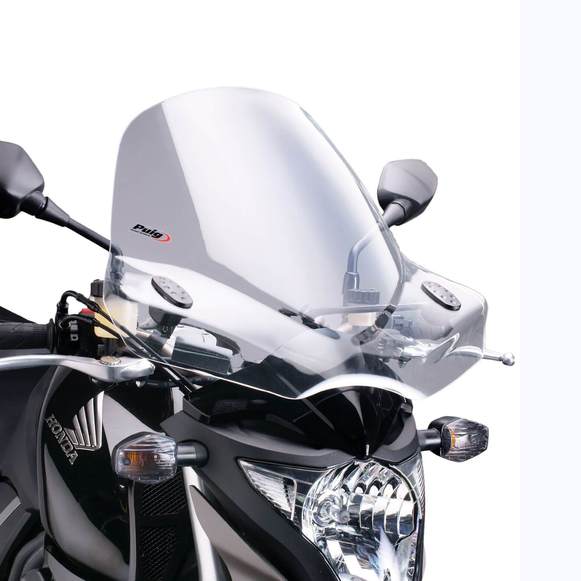 Puig Touring 2 Screen | Clear-M5267W-Screens-Pyramid Motorcycle Accessories