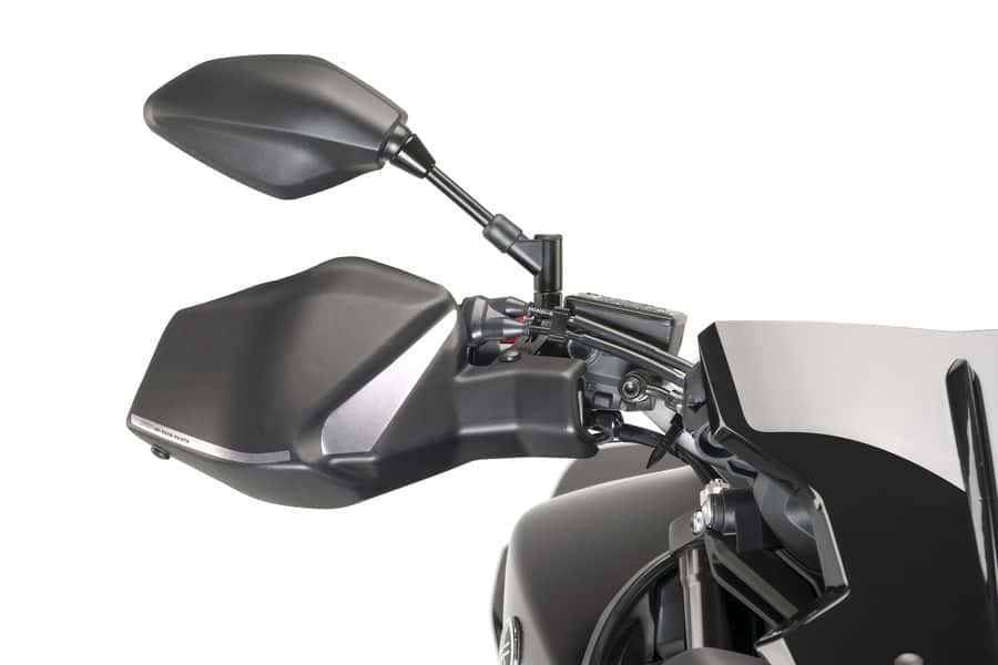 Puig Touring Handguards | Matte Black | Yamaha MT-10 2016>2021-M8548J-Handguards-Pyramid Motorcycle Accessories