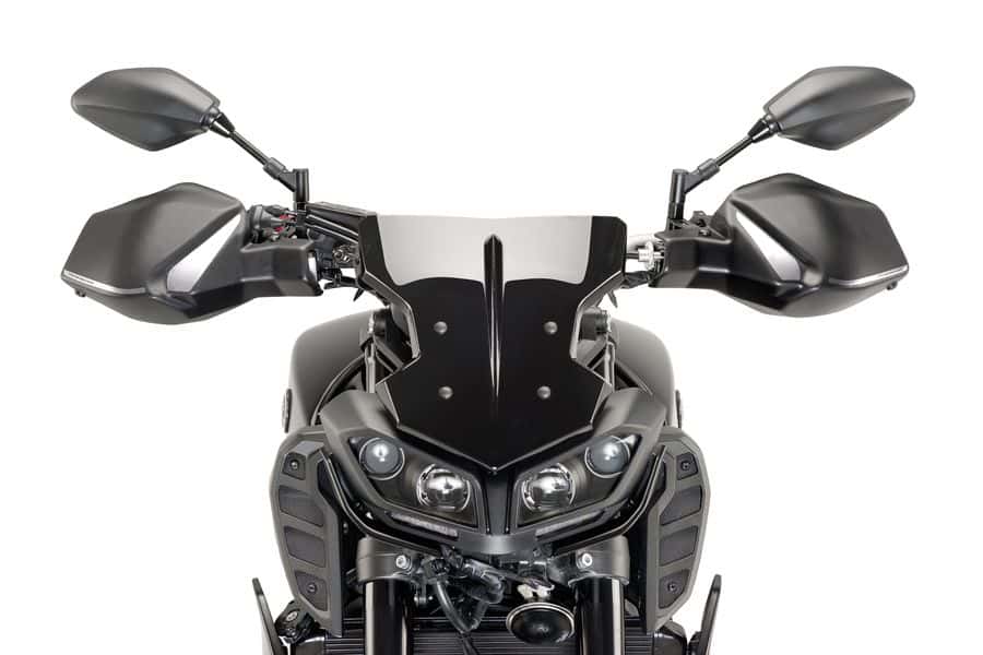 Puig Touring Handguards | Matte Black | Yamaha XSR 700 2016>Current-M8548J-Handguards-Pyramid Motorcycle Accessories