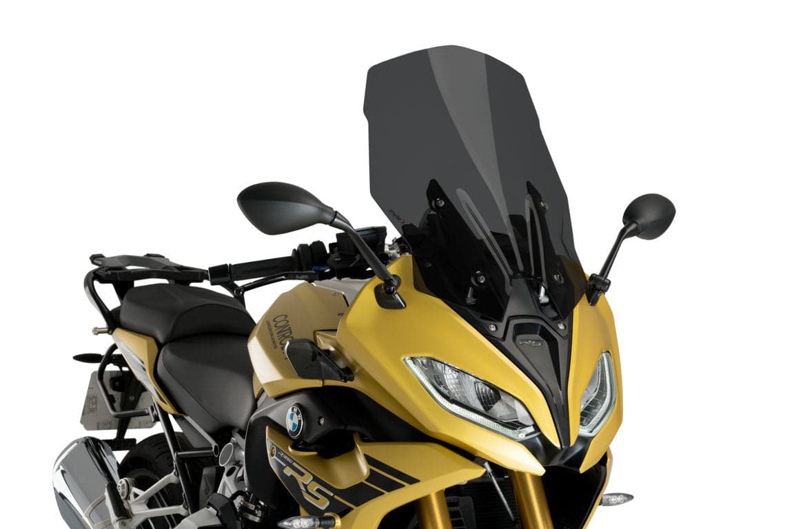 Puig Touring Plus Screen | Dark Smoke | BMW R1250 RS 2019>Current-M7617F-Screens-Pyramid Motorcycle Accessories