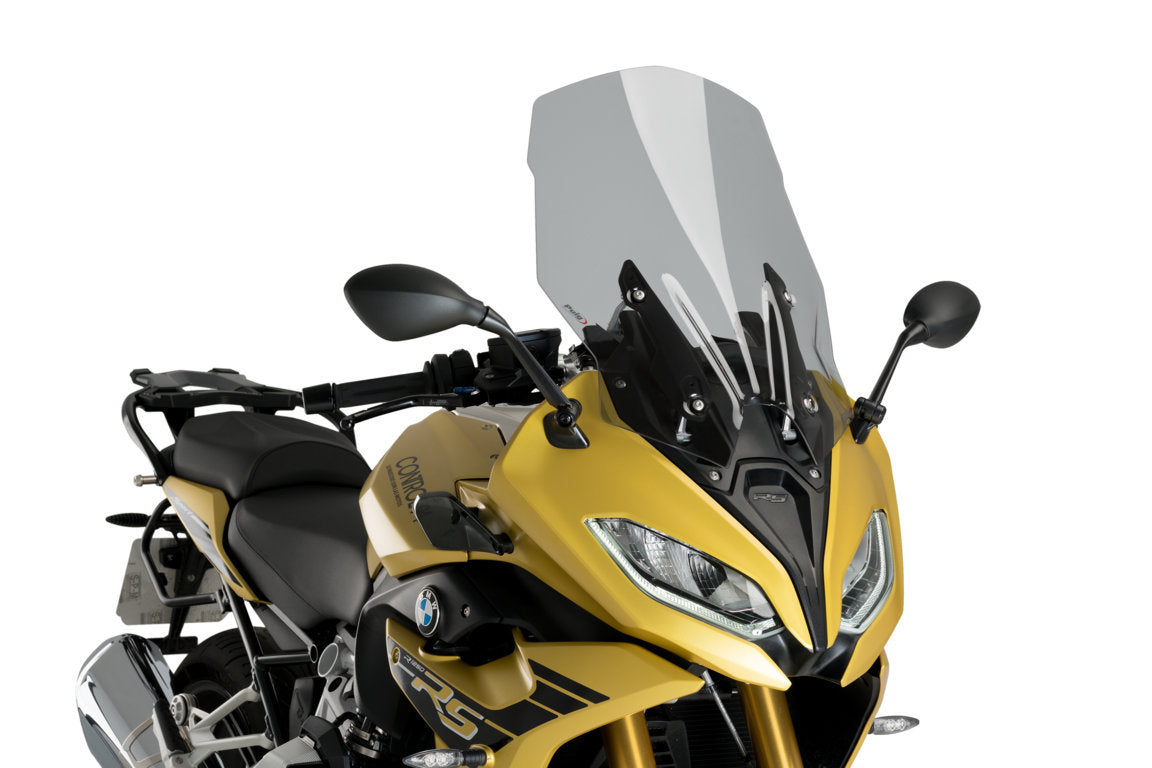 Puig Touring Plus Screen | Light Smoke | BMW R1200 RS 2015>2018-M7617H-Screens-Pyramid Motorcycle Accessories