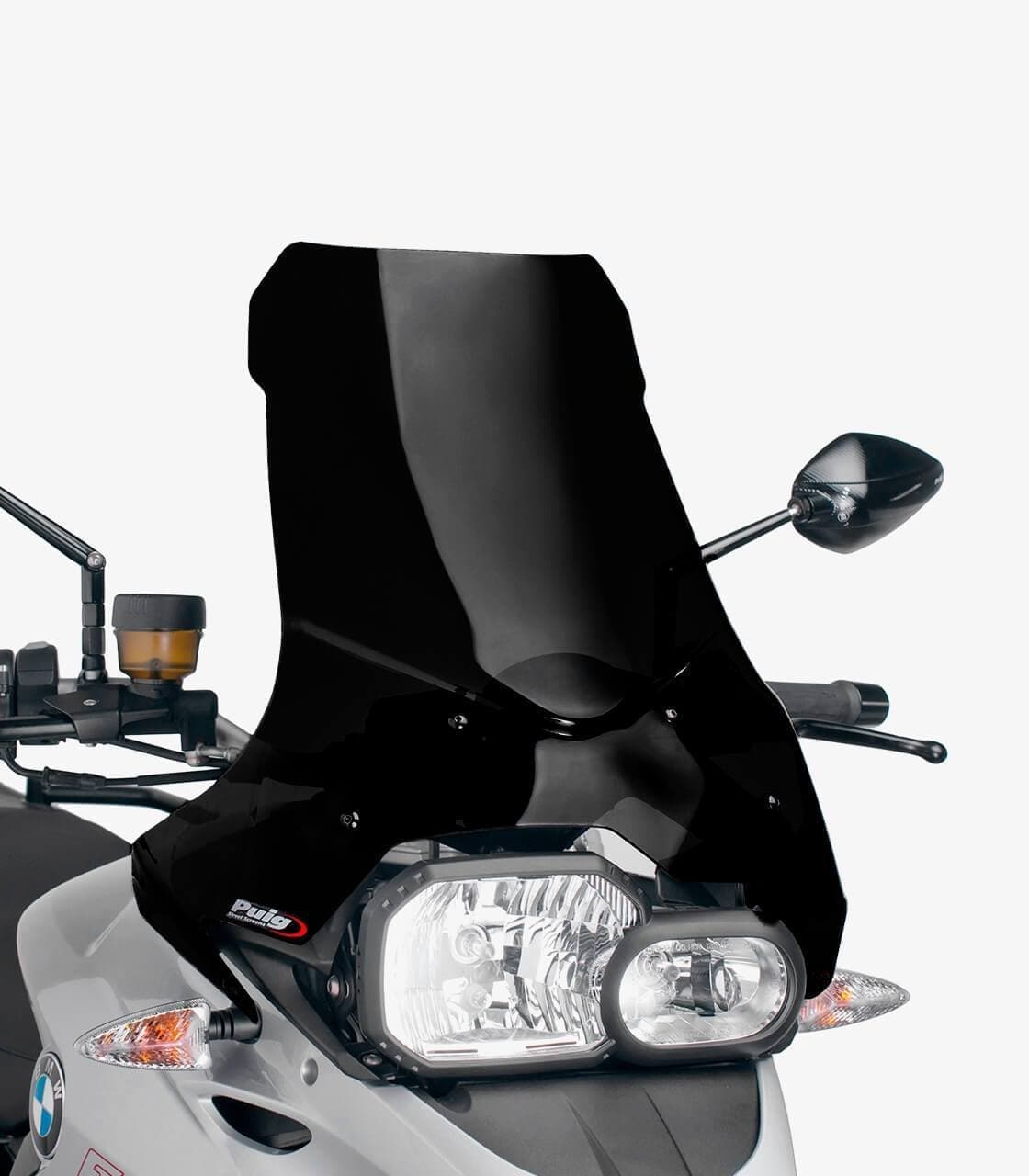 Puig Touring Screen | Black (Opaque) | BMW F700 GS 2012>2017-M6365N-Screens-Pyramid Motorcycle Accessories