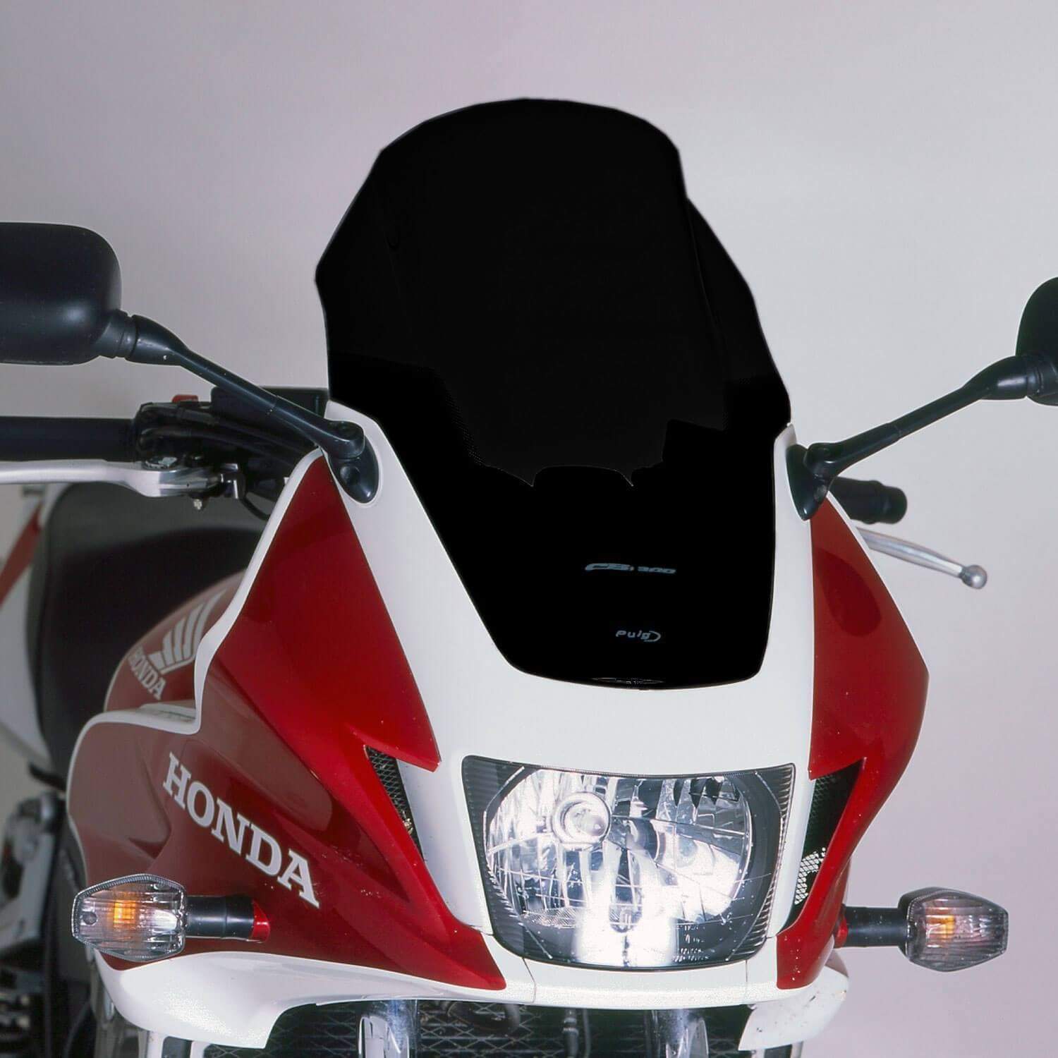 Puig Touring Screen | Black (Opaque) | Honda CB 1300 S 2005>2013-M4098N-Screens-Pyramid Motorcycle Accessories