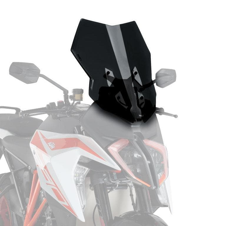 Puig Touring Screen | Black (Opaque) | KTM 1290 Super Duke GT 2019>Current -  Shop name