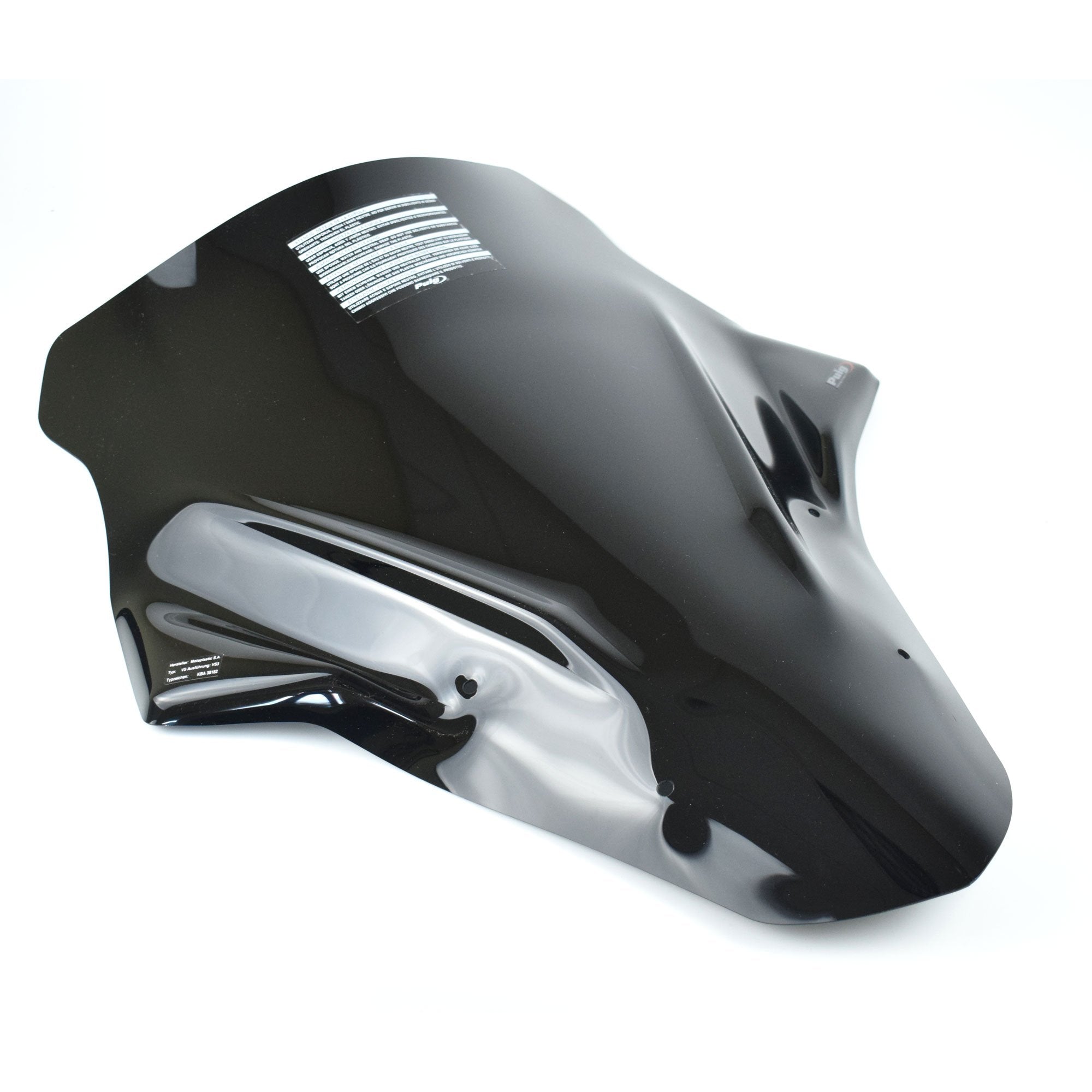 Puig Touring Screen | Black (Opaque) | Kawasaki ER-6F 2012>2016 -  Shop name