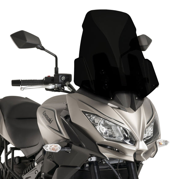 Puig Touring Screen | Black (Opaque) | Kawasaki Versys 650 2015>2021 -  Shop name