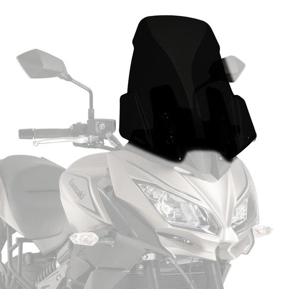 Puig Touring Screen | Black (Opaque) | Kawasaki Versys 650 2015>2021 -  Shop name
