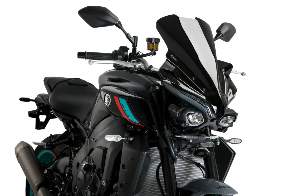 Puig Touring Screen | Black (Opaque) | Yamaha MT-10 SP 2022>Current -  Shop name