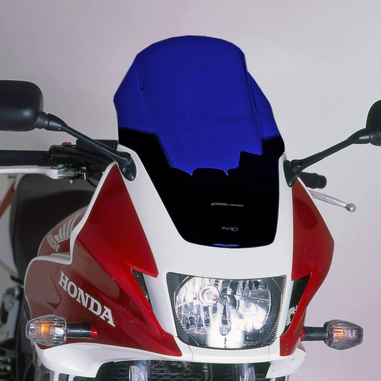 Puig Touring Screen | Blue | Honda CB 1300 S 2005>2013-M4098A-Screens-Pyramid Motorcycle Accessories