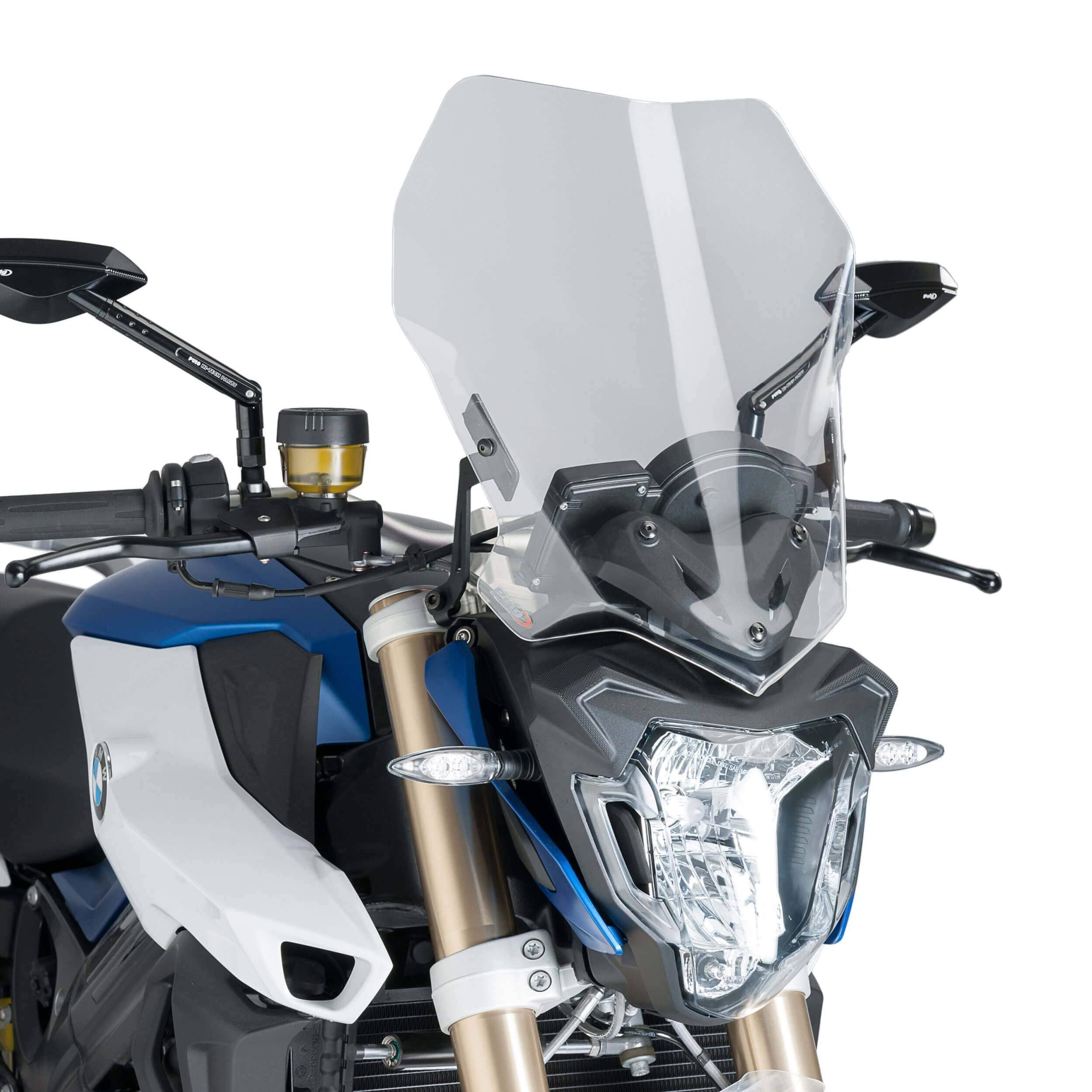 Puig Touring Screen | Clear | BMW F800 R 2015>2019-M8187W-Screens-Pyramid Motorcycle Accessories