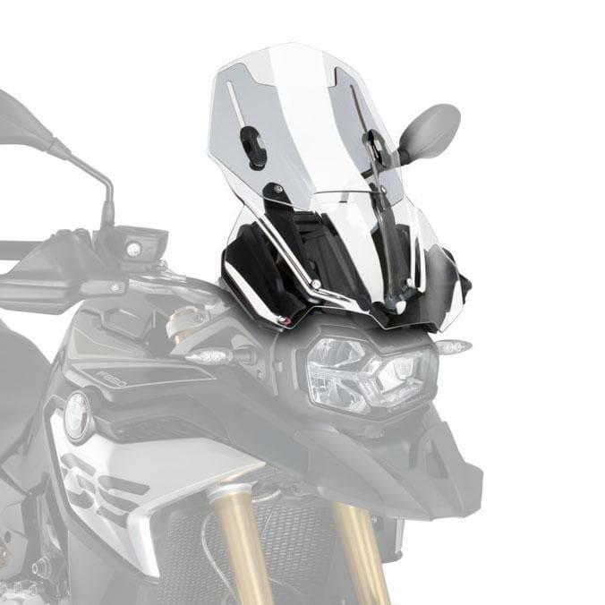 Puig Touring Screen | Clear | BMW F850 GS Adventure 2018>Current-M3179W-Screens-Pyramid Motorcycle Accessories