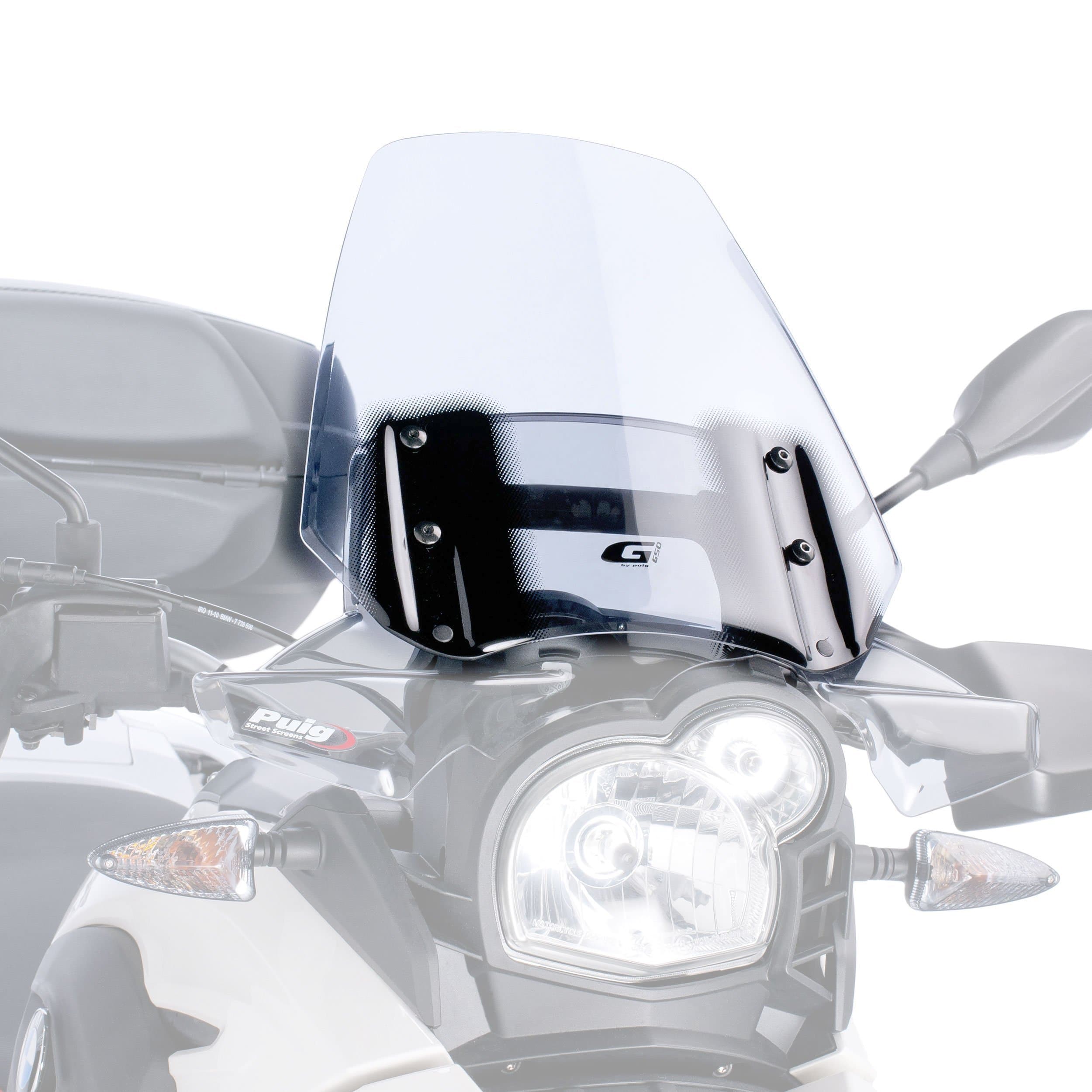 Puig Touring Screen | Clear | BMW G650 GS 2011>2016-M5649W-Screens-Pyramid Motorcycle Accessories