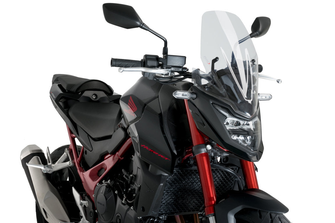 Puig Touring Screen | Clear | Honda CB 750 Hornet 2023>Current-M21480W-Screens-Pyramid Motorcycle Accessories