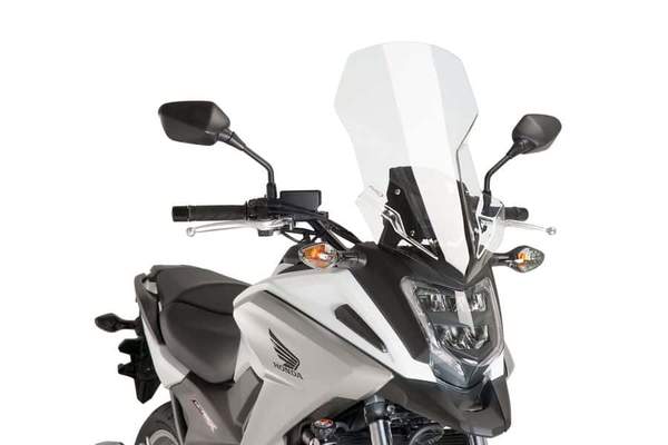 Puig Touring Screen | Clear | Honda NC 750 X 2016>2020-M8910W-Screens-Pyramid Motorcycle Accessories
