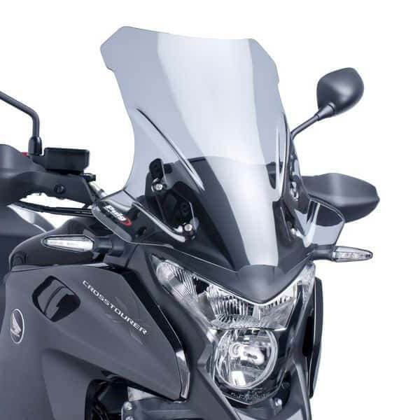 Puig Touring Screen | Clear | Honda VFR 1200 X Crosstourer 2012>2015-M5993W-Screens-Pyramid Motorcycle Accessories
