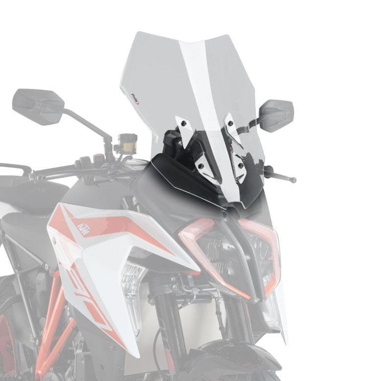Puig Touring Screen | Clear | KTM 1290 Super Duke GT 2019>Current-Screens-Pyramid Motorcycle Accessories