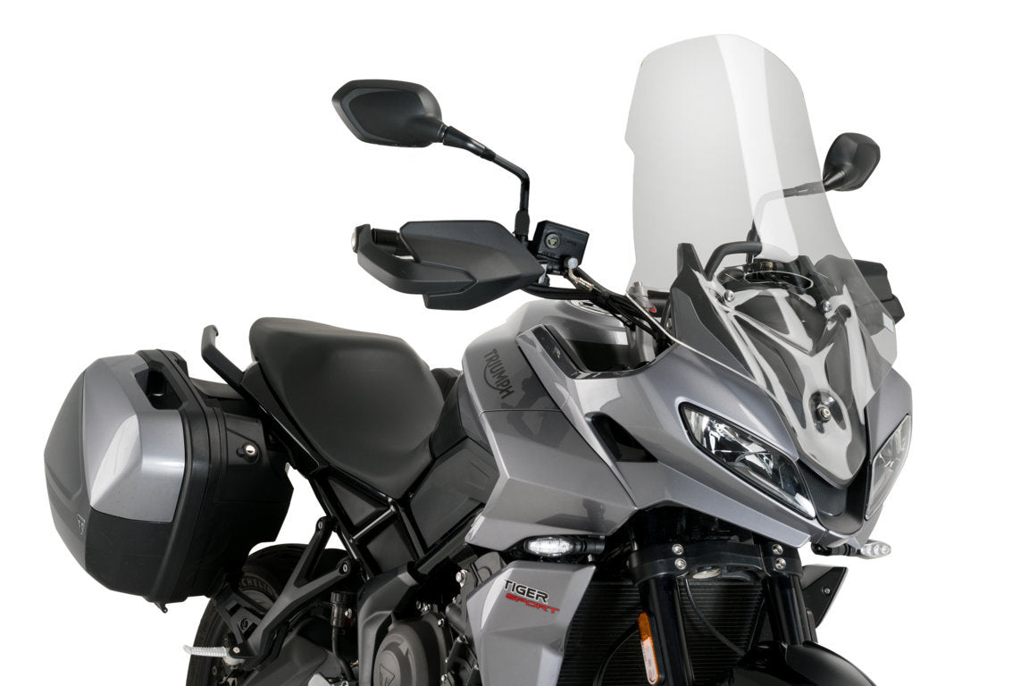 Puig Touring Screen | Clear | Triumph Tiger Sport 660 2022>Current-M21317W-Screens-Pyramid Motorcycle Accessories