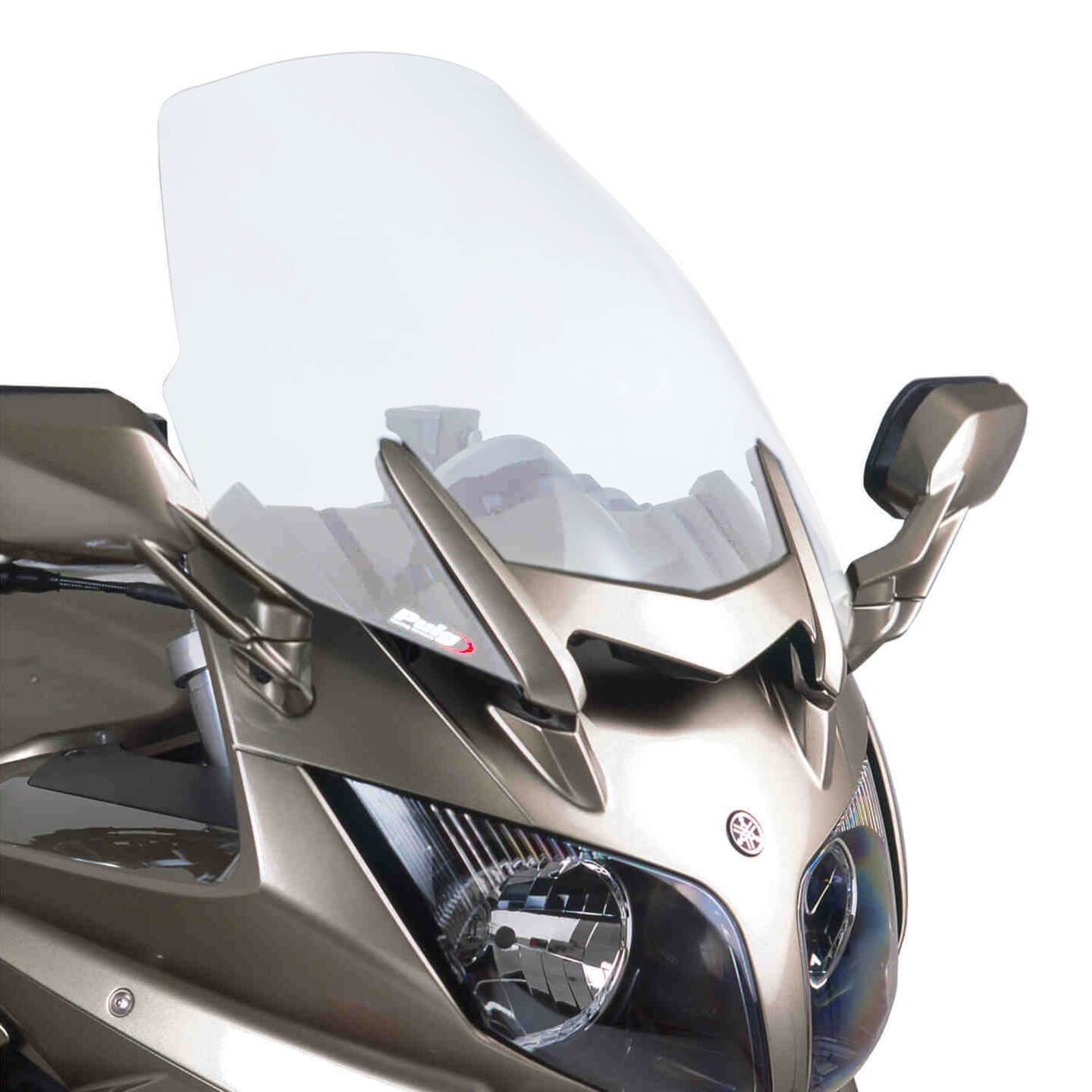 Puig Touring Screen | Clear | Yamaha FJR 1300 2006>2012-M4103W-Screens-Pyramid Motorcycle Accessories