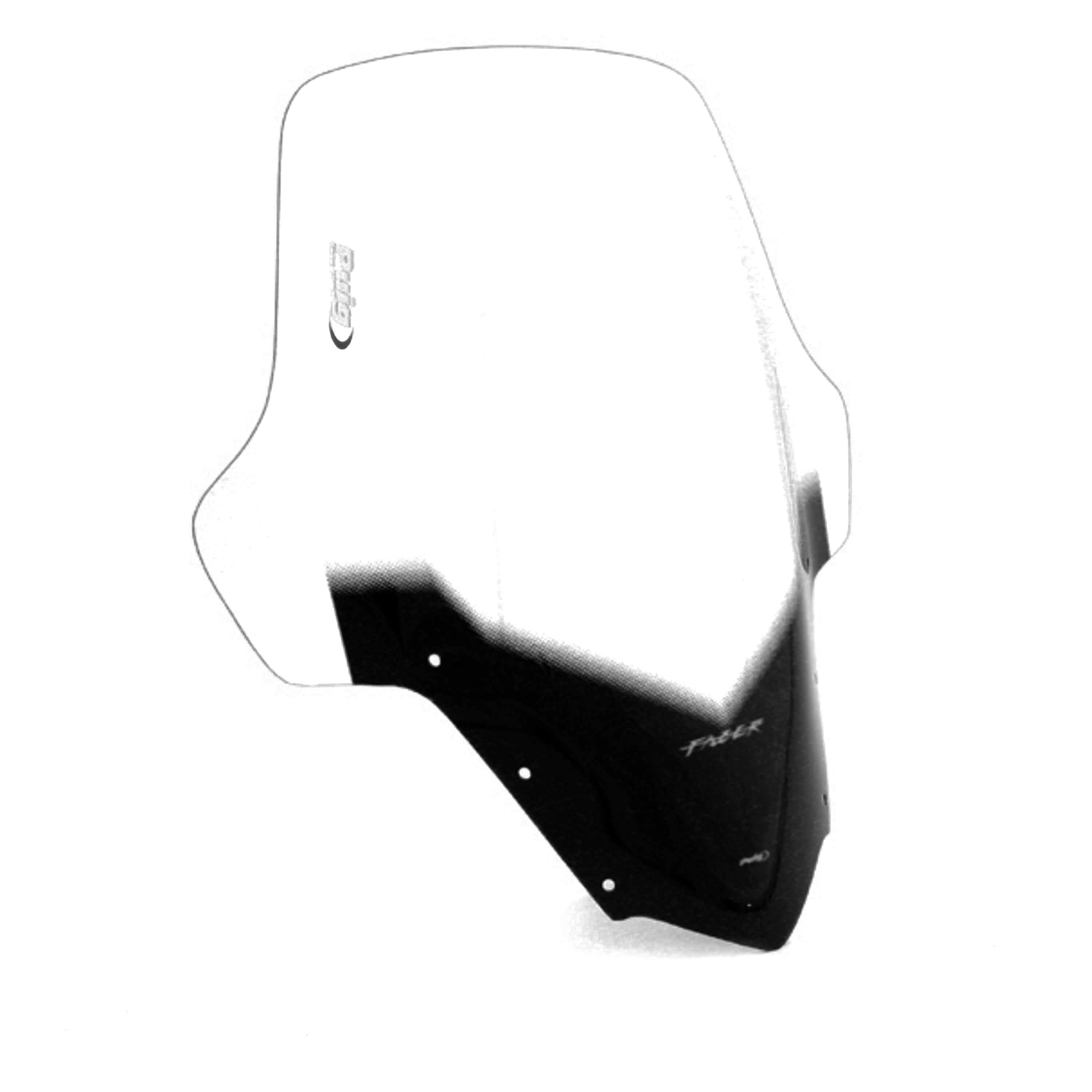 Puig Touring Screen | Clear | Yamaha FZ1 Fazer 2006>2016-Screens-Pyramid Motorcycle Accessories
