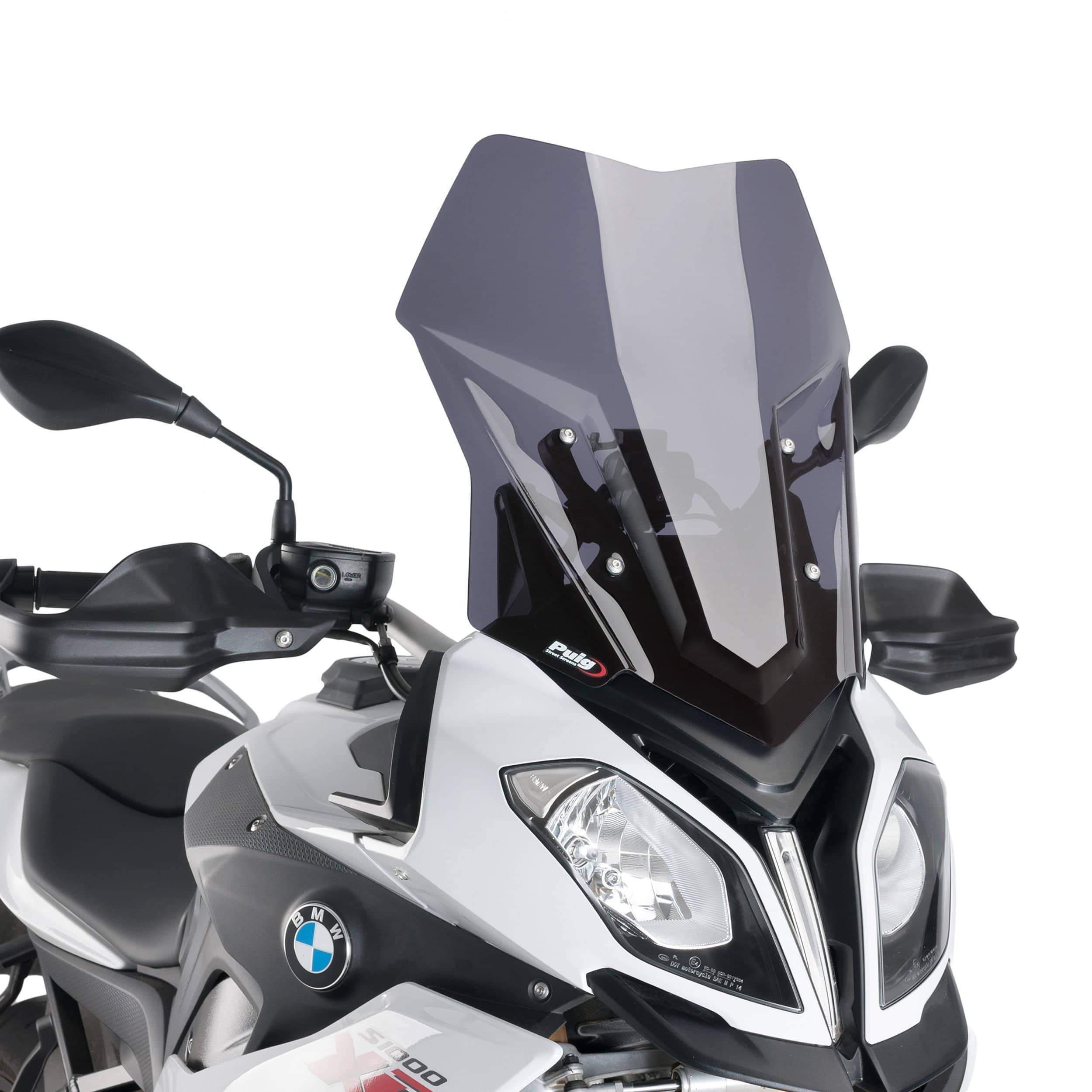 Puig Touring Screen | Dark Smoke | BMW S1000 XR 2015>2019-M7619F-Screens-Pyramid Motorcycle Accessories