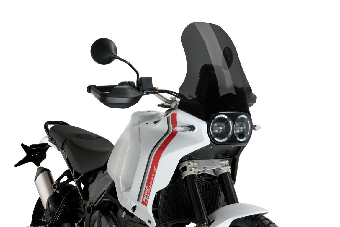 Puig Touring Screen | Dark Smoke | Ducati Desert X 2022>Current -  Shop name