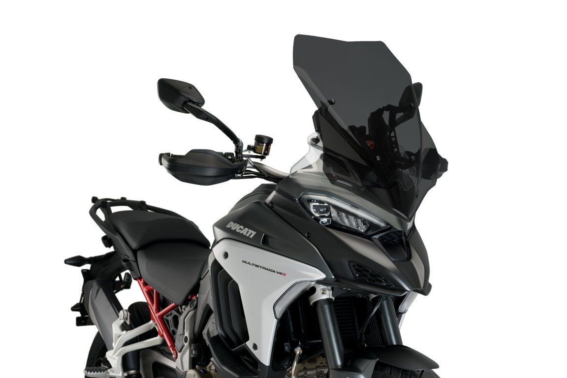 Puig Touring Screen | Dark Smoke | Ducati Multistrada V4 S Sport 2021>Current -  Shop name