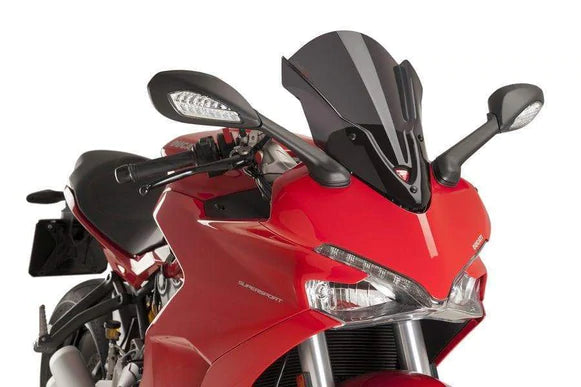 Puig Touring Screen | Dark Smoke | Ducati Supersport 950/S 2021>Current -   Pyramid Motorcycle Accessories
