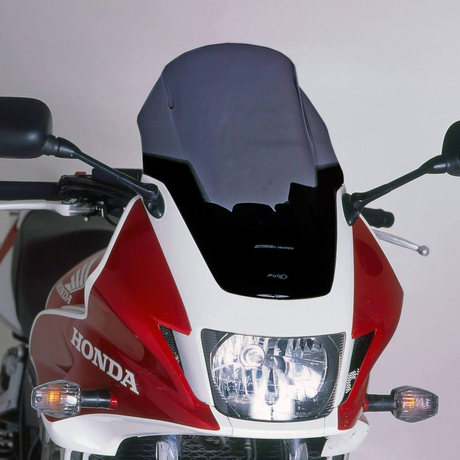 Puig Touring Screen | Dark Smoke | Honda CB 1300 S 2005>2013-M4098F-Screens-Pyramid Motorcycle Accessories