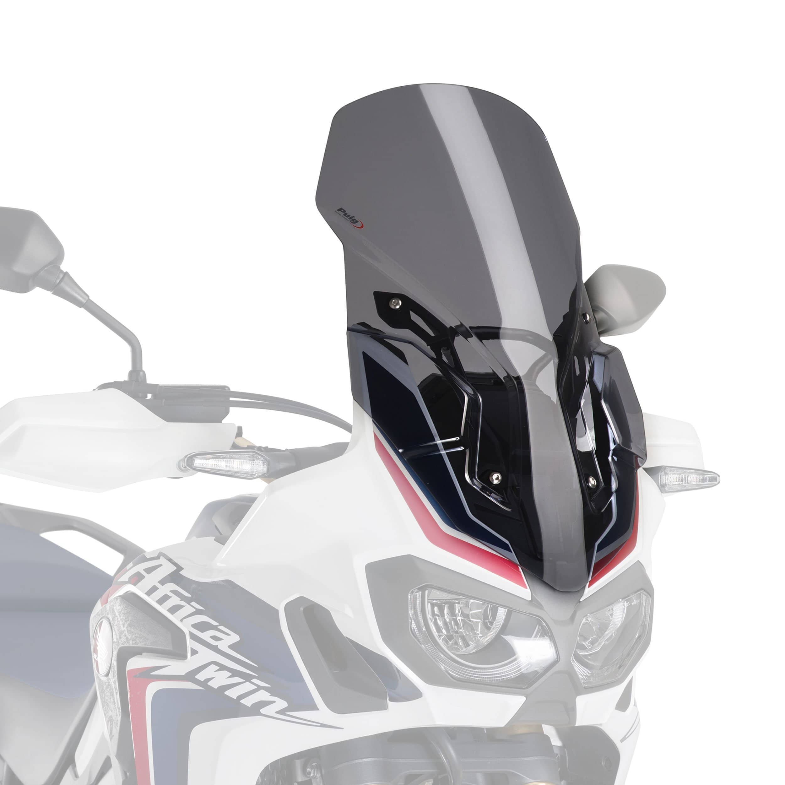 Puig Touring Screen | Dark Smoke | Honda CRF 1000 L Africa Twin Adventure Sports 2018>2019 -  Shop name