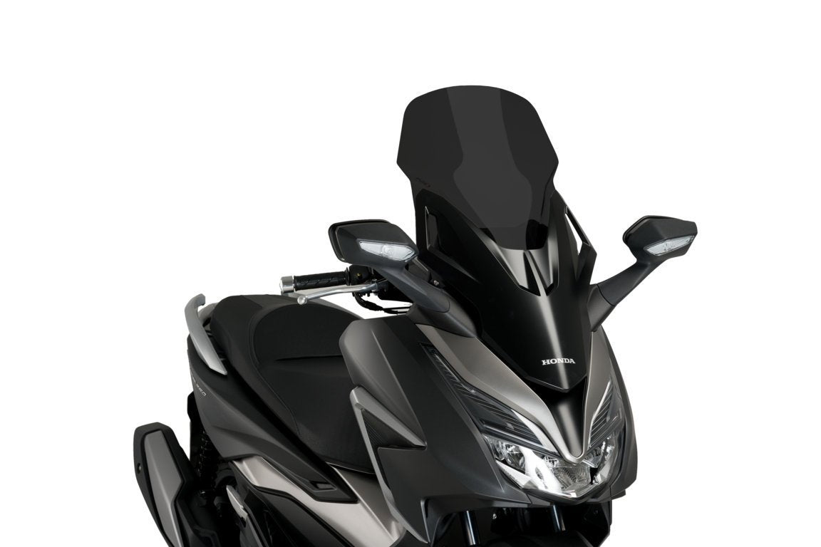 Puig Touring Screen | Dark Smoke | Honda Forza 350 2021>Current-Screens-Pyramid Motorcycle Accessories