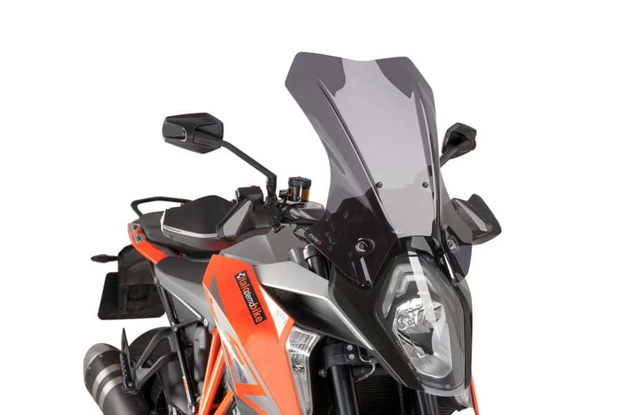 Puig Touring Screen | Dark Smoke | KTM 1290 Super Duke GT 2016>2018-Screens-Pyramid Motorcycle Accessories