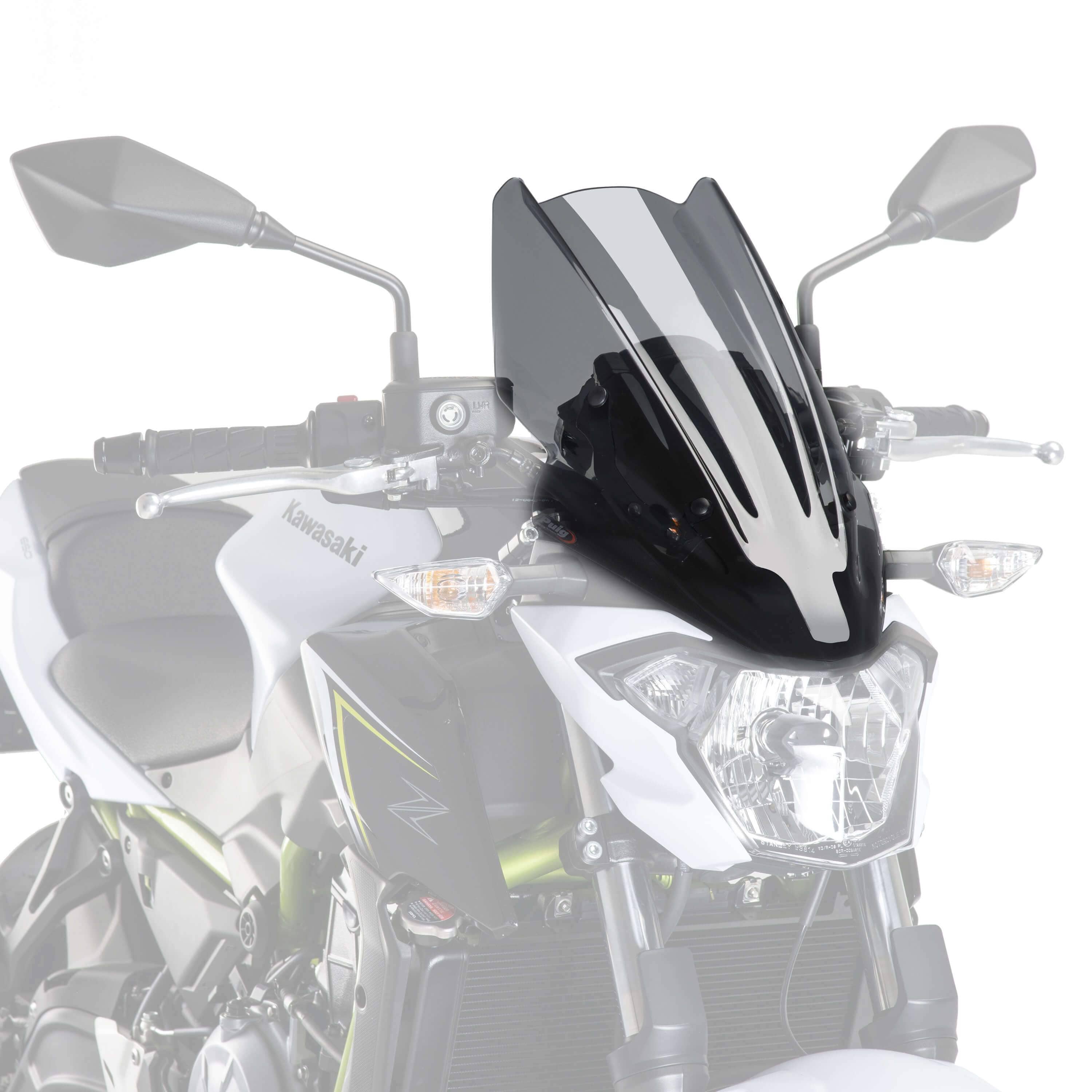 Puig Touring Screen | Dark Smoke | Kawasaki Z 650 2017>2019 -  Shop name