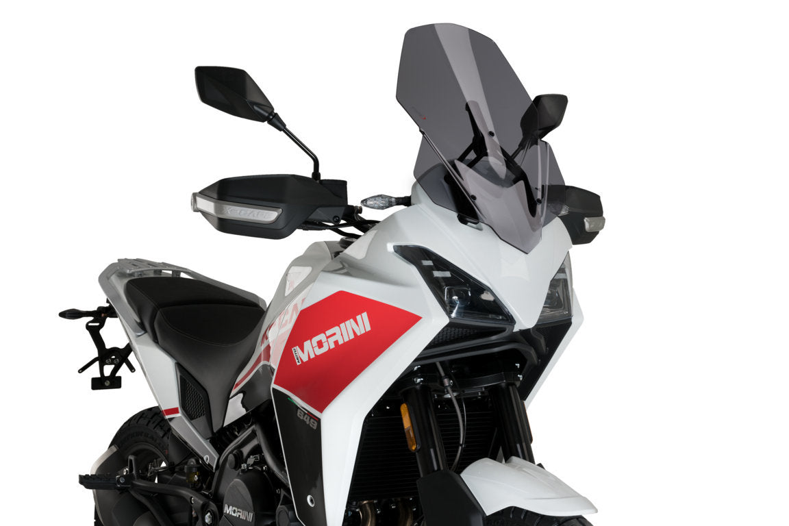 Puig Touring Screen | Dark Smoke | Moto Morini X-Cape 2022>Current-M21388F-Screens-Pyramid Motorcycle Accessories