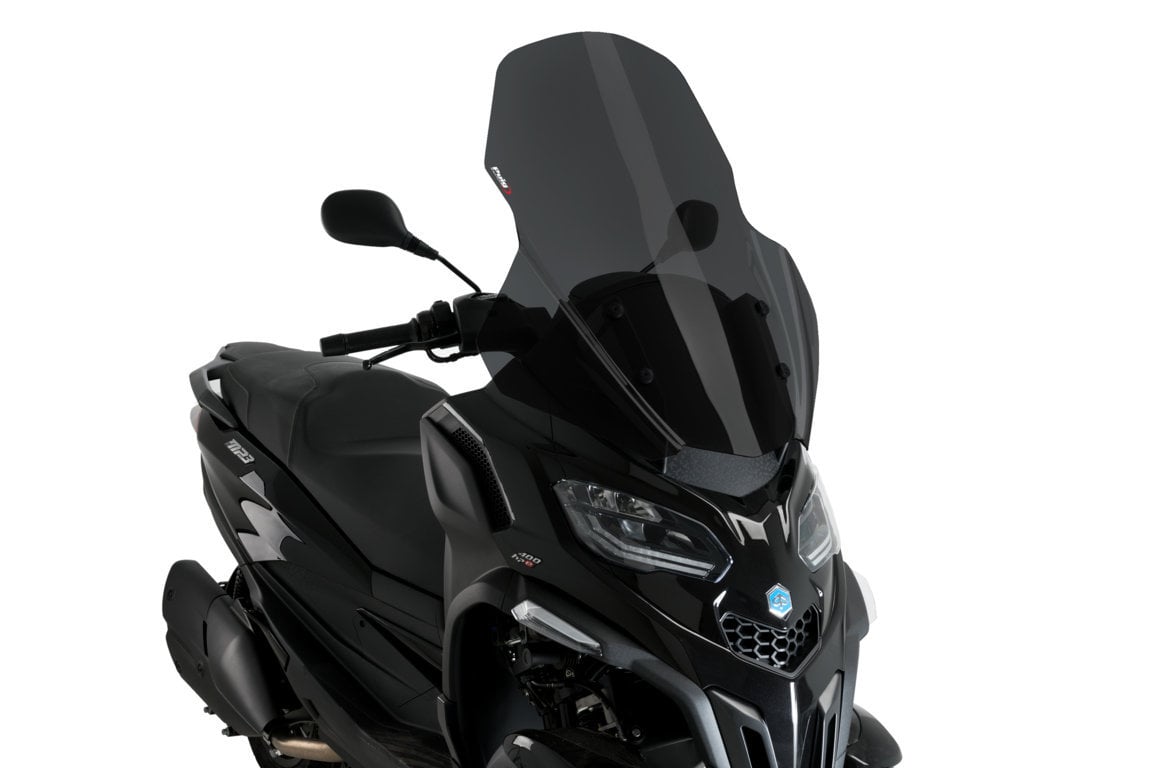 Puig Touring Screen | Dark Smoke | Piaggio MP3 530 Exclusive 2021>Current -  Shop name