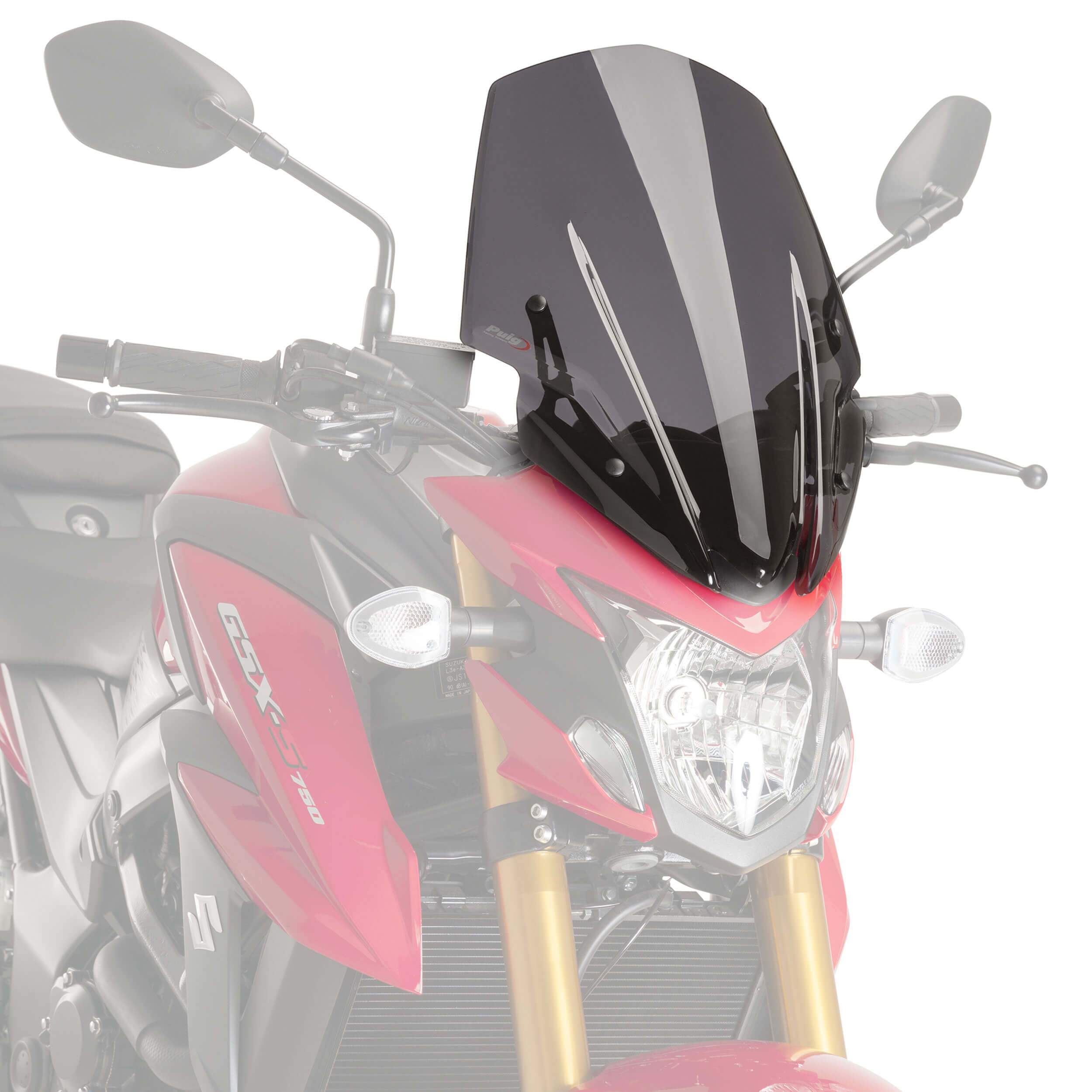 Puig Touring Screen | Dark Smoke | Suzuki GSX-S 750 2017>2021 -  Shop name