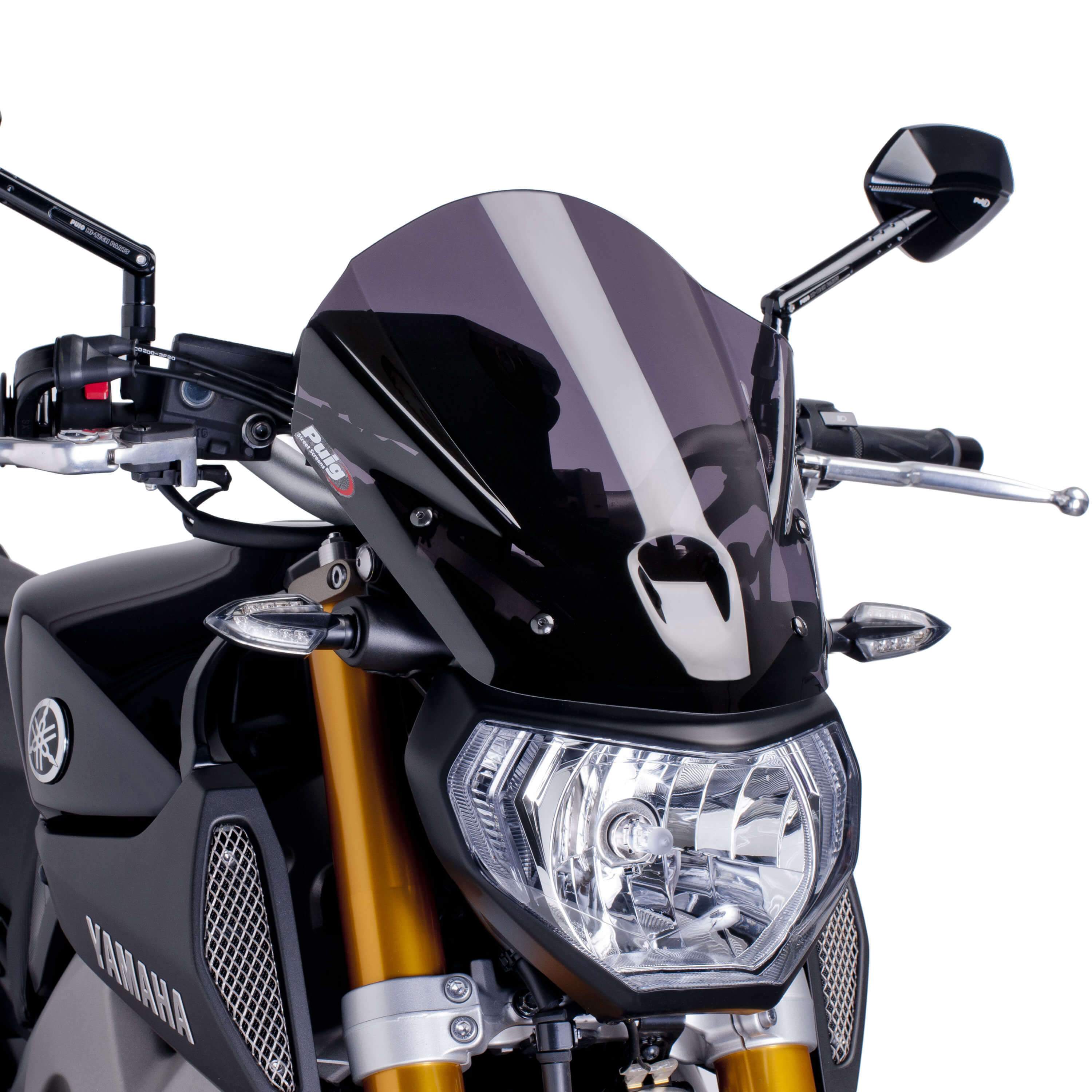 Puig Touring Screen | Dark Smoke | Yamaha MT-09 2013>2016 -  Shop name