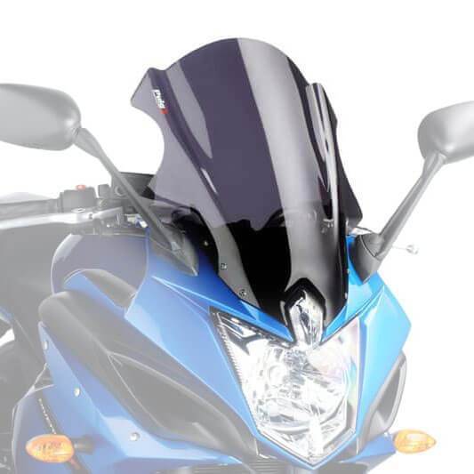 Puig Touring Screen | Dark Smoke | Yamaha XJ6 Diversion F 2010>Current-M5548F-Screens-Pyramid Motorcycle Accessories