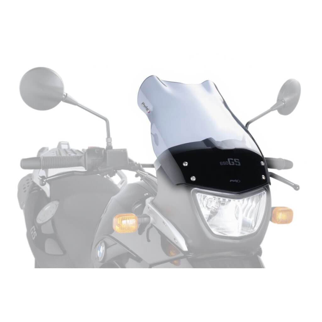 Puig Touring Screen | Light Smoke | BMW F650 GS 2004>2007-M2015H-Screens-Pyramid Motorcycle Accessories