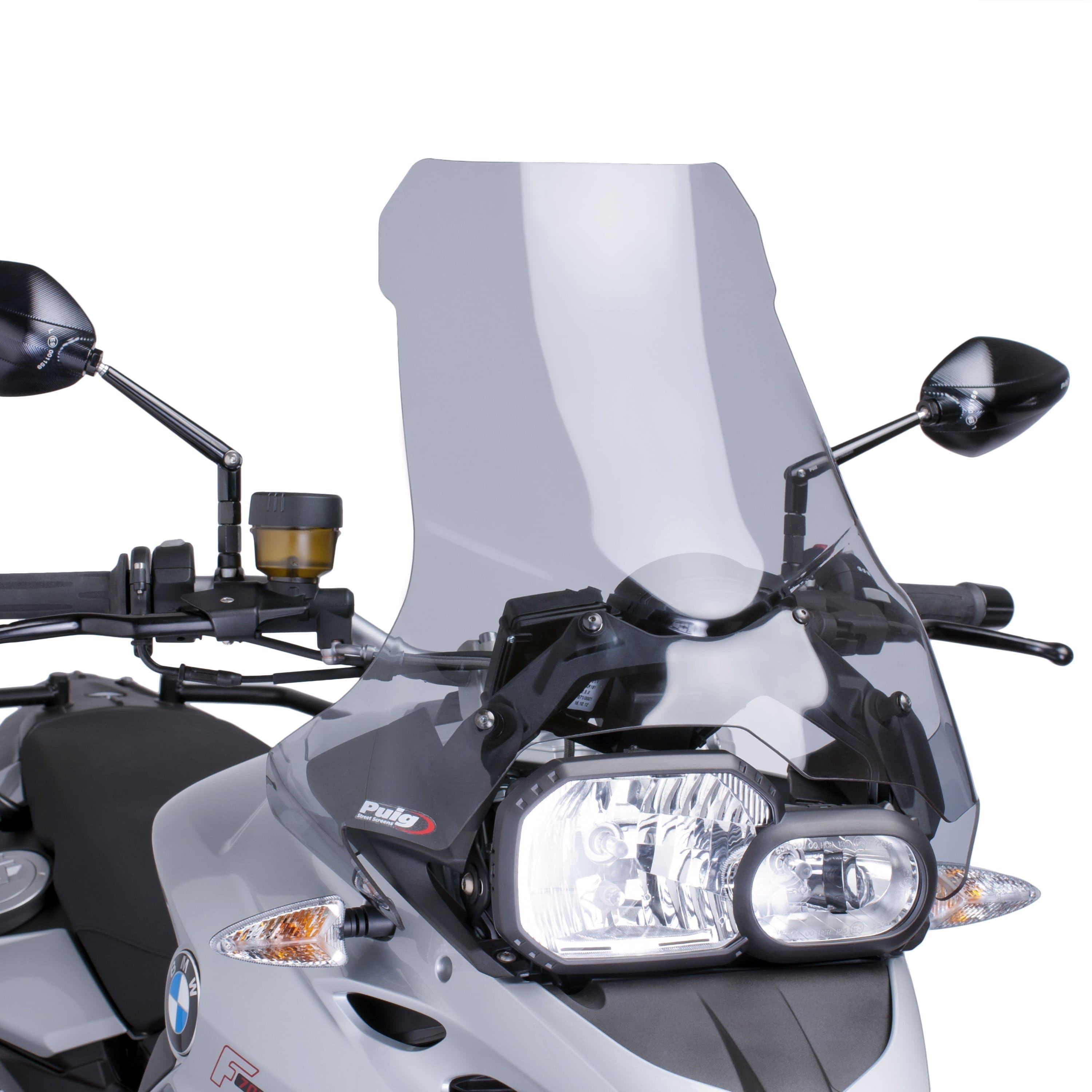 Puig Touring Screen | Light Smoke | BMW F700 GS 2012>2017-M6365H-Screens-Pyramid Motorcycle Accessories