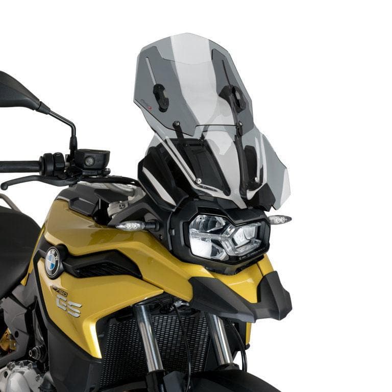 Puig Touring Screen | Light Smoke | BMW F750 GS 2018>Current-M3178H-Screens-Pyramid Motorcycle Accessories