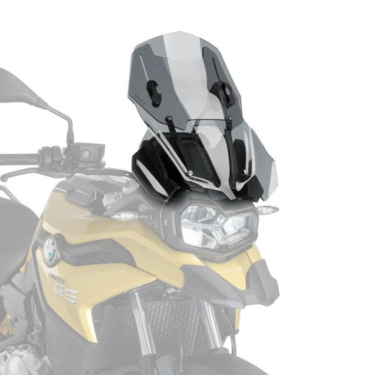 Puig Touring Screen | Light Smoke | BMW F750 GS 2018>Current-M3178H-Screens-Pyramid Motorcycle Accessories