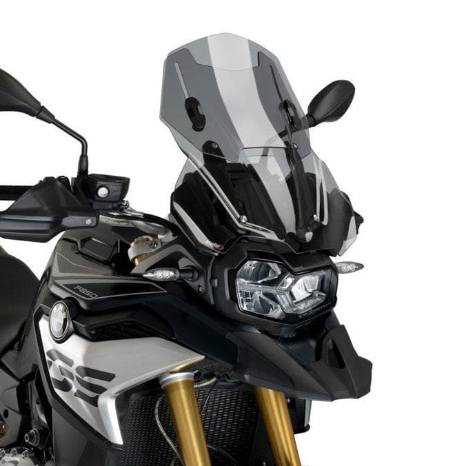 Puig Touring Screen | Light Smoke | BMW F850 GS Adventure 2018>Current-M3179H-Screens-Pyramid Motorcycle Accessories