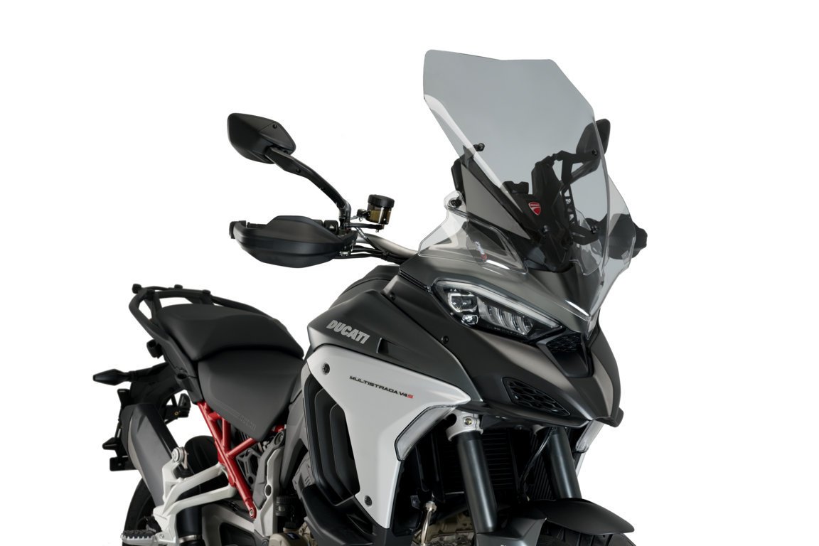 Puig Touring Screen | Light Smoke | Ducati Multistrada V4 S 2021>Current -  Shop name
